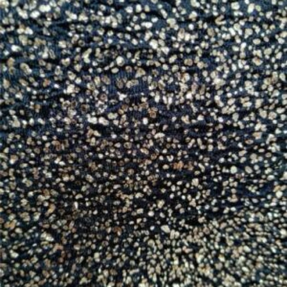 Michael Kors Black and Gold Metallic Mini Dress - Picture 4 of 5